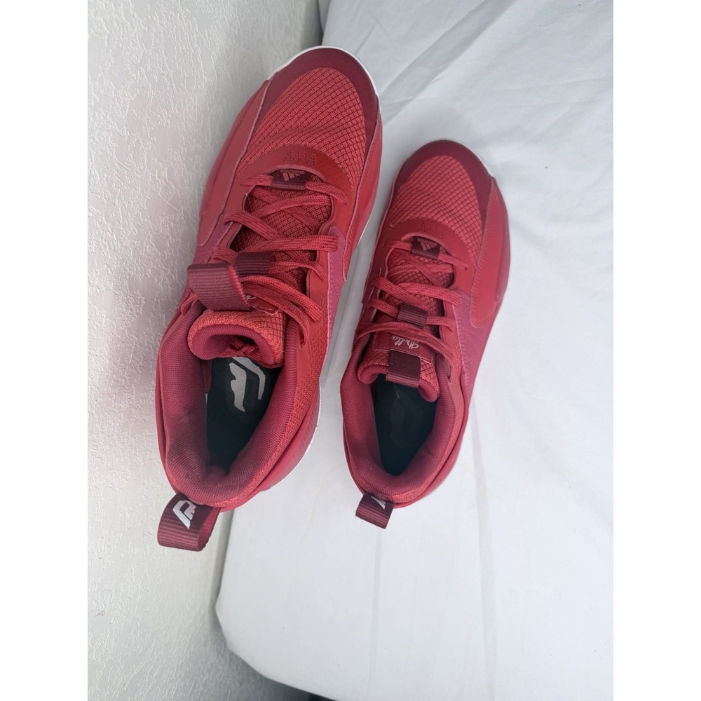Adidas Dame Basketball Shoes Men's Sz 10.5 Red Certified Damian GY2443 - Picture 4 of 11
